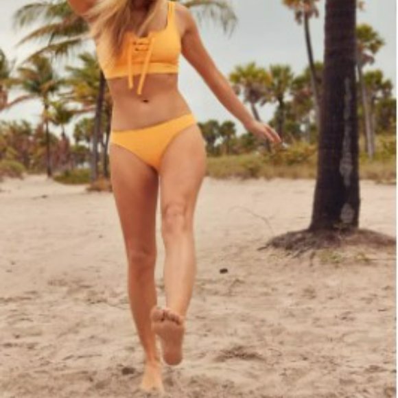 Aerie Grommet Bikini Bottom Size XL NWOT - Picture 3 of 5